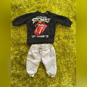 Newborn The Rolling Stones outfit